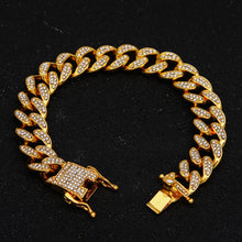 Load image into Gallery viewer, Iced out Cuban Link Bracelet