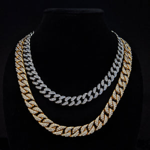 cuban link chain, gold cuban link chain, silver cuban link chain, mens jewelry, diamond cuban link chain
