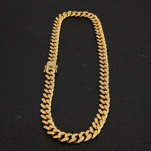 cuban link chain, gold cuban link chain, mens jewelry, diamond cuban link chain